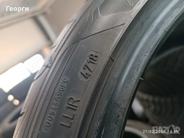 2бр. летни гуми 245/40/18 Goodyear, снимка 3 - Гуми и джанти - 53679746