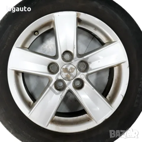 Алуминиеви джанти 5x114.3 с гуми R16 Mitsubishi Lancer X (GS44S) 2007-2017 ID: 141512, снимка 3 - Гуми и джанти - 48749053