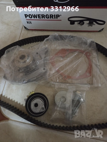 Комплект ангренажен ремък с водна помпа GATES PowerGrip KP25578XS, снимка 2 - Части - 52031045