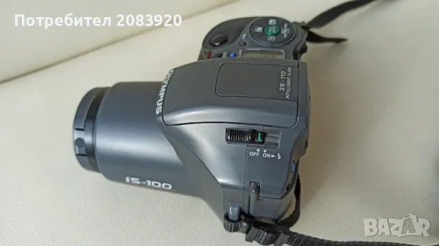 Продавам ЛЕНТОВ фотоапарат,,OLIMPUS'' IS 100, снимка 3 - Фотоапарати - 49637701