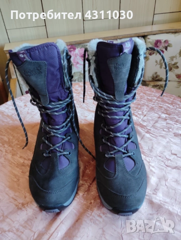 Зимни туристически ботуши Jack Wolfskin Thinsulate номер 41  номер, снимка 3 - Дамски ботуши - 53380531
