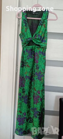 Дълга елегантна рокля , снимка 3 - Рокли - 47360022