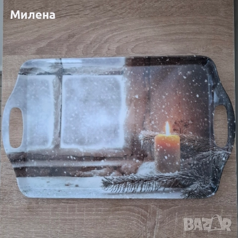 Коледен поднос - 38×23см.