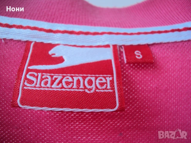 Slazenger Мъжка тениска в розово, снимка 2 - Тениски - 51174778