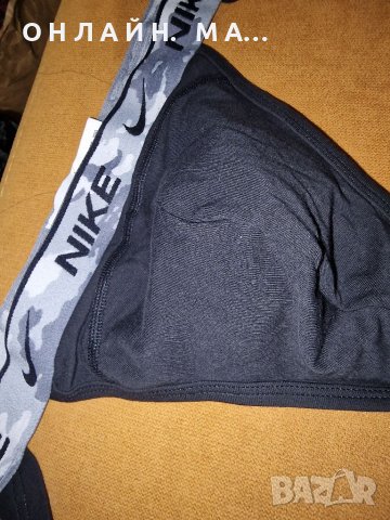 NIKE Спортни боксерки в Черно зелено  кафяво /хл, снимка 3 - Бельо - 39554665