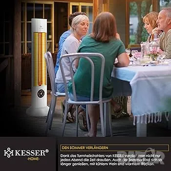 Инфрачервен нагревател Kesser Германия 🇩🇪, снимка 9 - Отоплителни печки - 47749159
