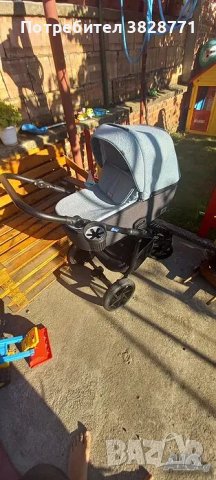 Бебешка количка Bebe mobile-Gusto 2 в1 , снимка 10 - Детски колички - 42030826