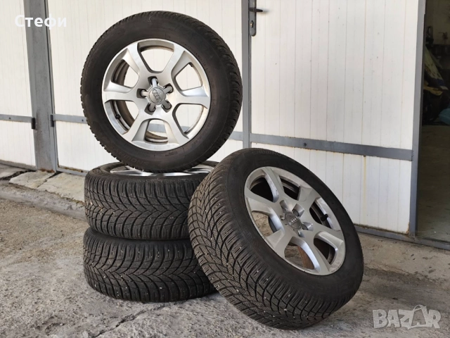 16“ джанти със зимни гуми за Ауди Audi VW VAG 5×112 66.5 mm, снимка 1
