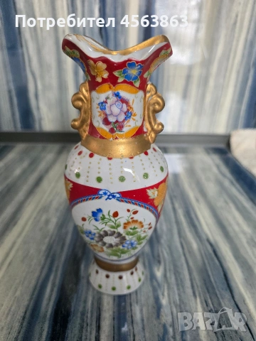 Порцеланова ваза, снимка 2 - Вази - 53573699
