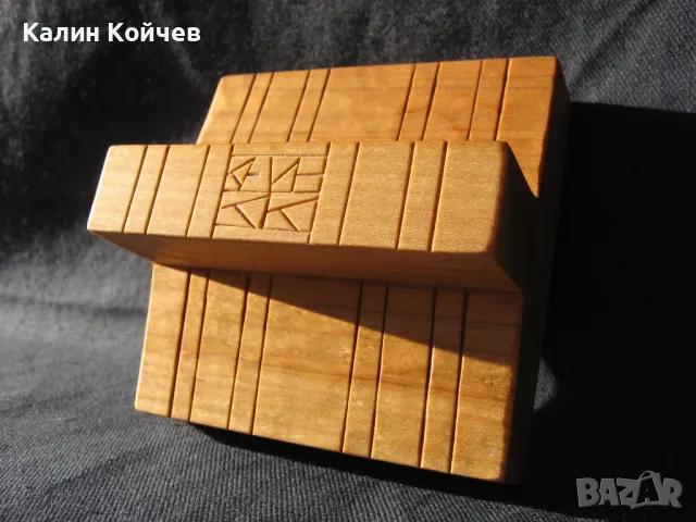 Дървен печат за хляб , снимка 6 - Други - 36487247