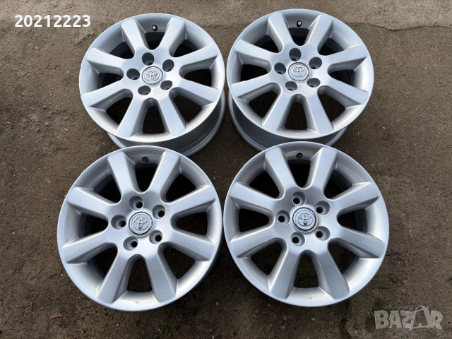 4 броя алуминиеви джанти за Toyota Corolla, Тoyota Corolla Verso,Toyota Auris 16