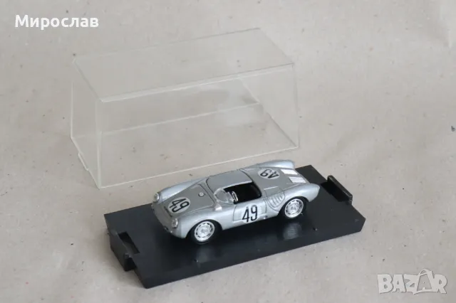 1:43 BRUMM PORSCHE КОЛИЧКА МОДЕЛ ИГРАЧКА, снимка 1 - Колекции - 49411588