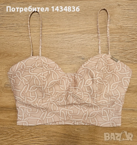 Кроп топ Alessa, снимка 3 - Корсети, бюстиета, топове - 46490989