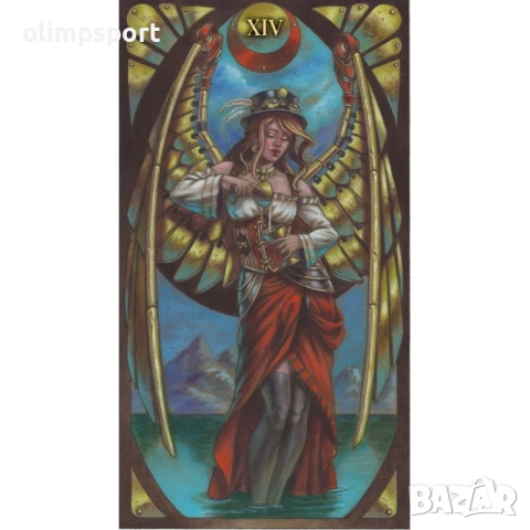 Карти Таро LoScarabeo Steampunk Art Nouveau , снимка 4 - Карти за игра - 51327751