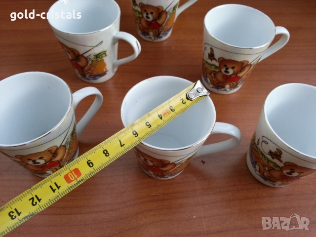 Стар японски порцелан чашки детски мотиви , снимка 3 - Антикварни и старинни предмети - 36084309