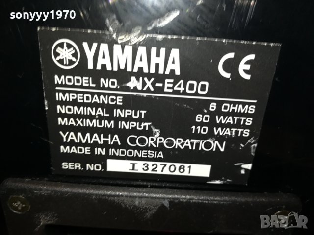 YAMAHA NX-E400 1БР ТОНКОЛОНА ВНОС SWISS 270823192LK5, снимка 7 - Тонколони - 41983145