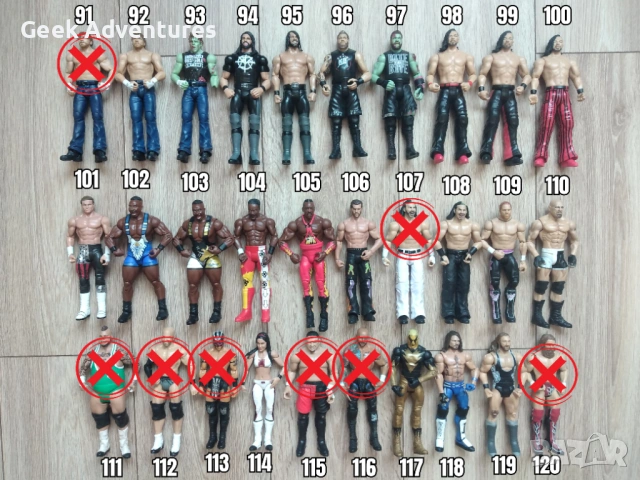 WWE Кеч Колекция - Екшън Фигурки, Аксесоари, Кечисти, Списания, Картички, снимка 5 - Колекции - 47660667