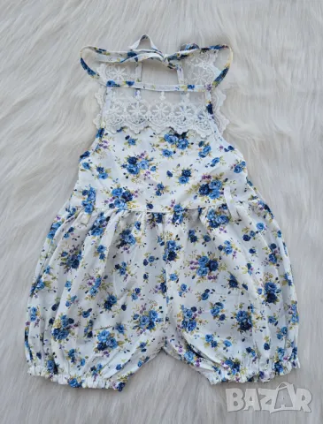 Детски летен гащеризон 12 месеца НОВ, снимка 7 - Бебешки гащеризони - 49998109