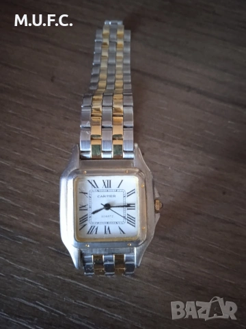 Часовник Cartier 6220 24Gold Дамски , снимка 7 - Антикварни и старинни предмети - 53845043