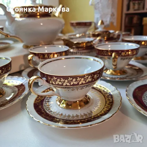 Баварски сервиз за кафе от 27 части, снимка 2 - Сервизи - 55891356