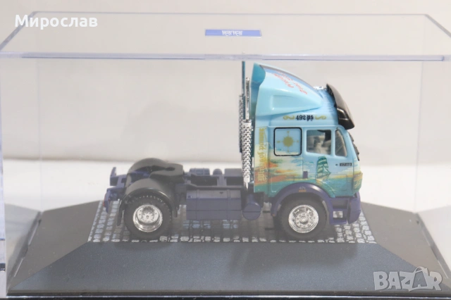 HERPA H0 1/87 MERCEDES BENZ ВЛЕКАЧ КАМИОН КОЛИЧКА МОДЕЛ, снимка 5 - Колекции - 53570968