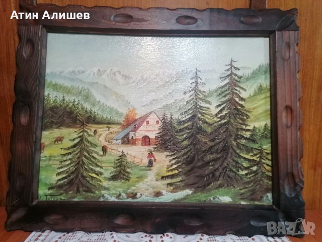 Авторска маслена картина на фазер 