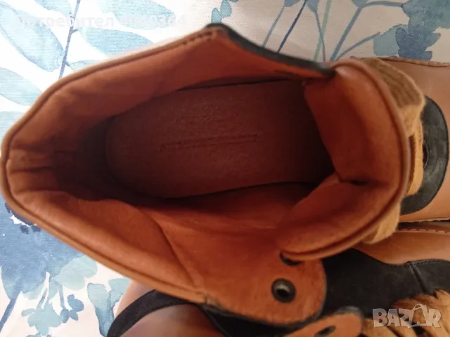 Чисто нови N37 естествена кожа боти, снимка 3 - Дамски боти - 47550563