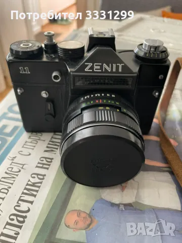 Фотоапарат SLR ZENIT 11 и светкавица Norma