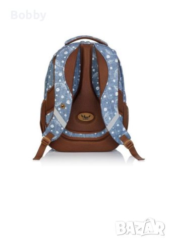 Дънкова ученическа раница Hash с безплатна доставка до офис на Еконт, снимка 3 - Раници - 41709889