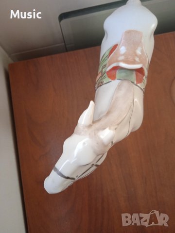 Много стара порцеланова статуетка кон, снимка 6 - Антикварни и старинни предмети - 39976349