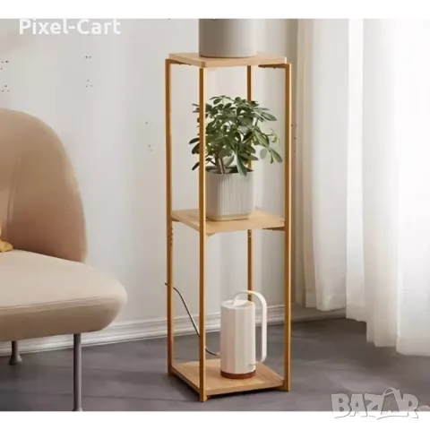 0016 Стойка за растения на 3 нива, снимка 1