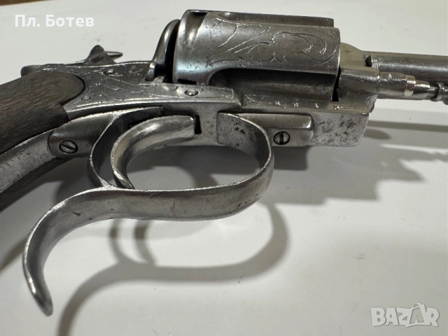 Рядък стар револвер, снимка 5 - Антикварни и старинни предмети - 51897030