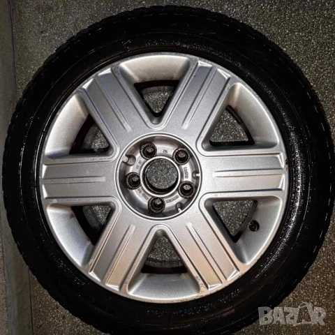 Продавам джанти от AUDI А2 15/6J/ET37 с гуми, снимка 4 - Гуми и джанти - 53759694