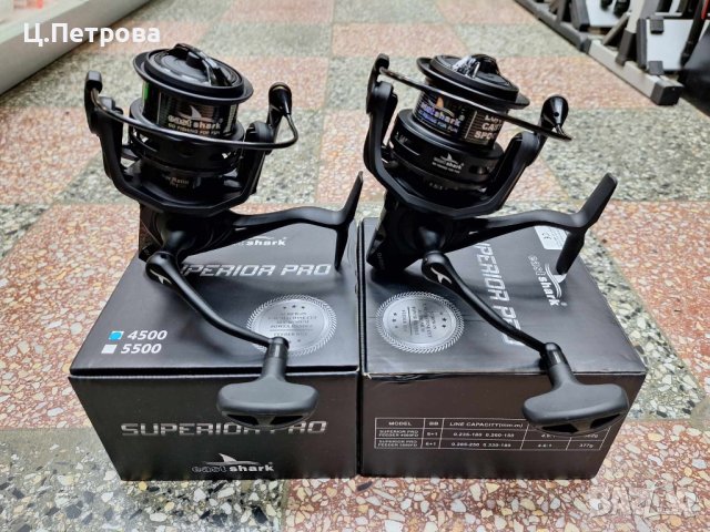 Макара East Shark Superior Pro 4500/5500, снимка 2 - Макари - 44404628