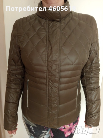 Италианско яке пух и пера ETAGE, снимка 5 - Якета - 51896136