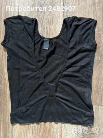 Къса дамска блуза VERO MODA, снимка 4 - Тениски - 53582389