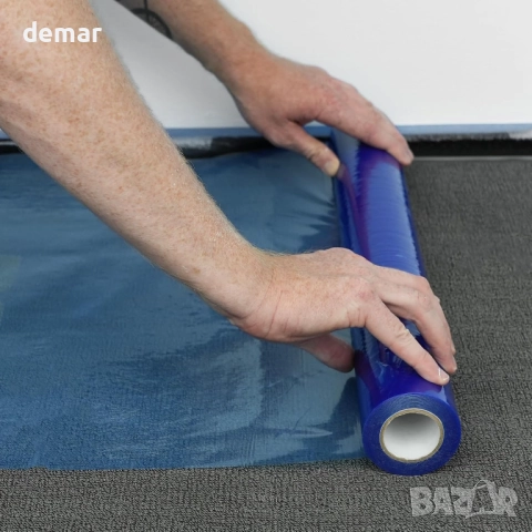ROLLINGDOG Протектор за килими - Защитно фолио за килими (600 мм * 30 м), снимка 3 - Други стоки за дома - 51720161