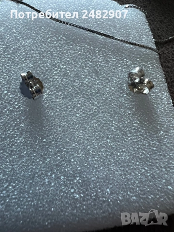 Сребърен комплект, снимка 15 - Бижутерийни комплекти - 53723813