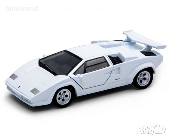 Lamborghini Countach LP 5000 S - мащаб 1:36 на Welly моделът е нов в кутия, снимка 1 - Колекции - 42703450