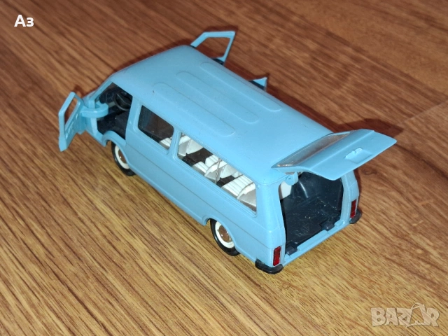 Соц руски модел РАФ 2203 Латвия А18 в мащаб 1:43 Сделано в СССР USSR в мащаб 1:43, снимка 6 - Колекции - 53827755