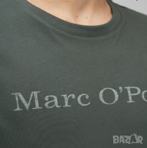 Marc O'Polo- XXL-Зелена мъжка тениска органичен памук , снимка 2 - Тениски - 41474172