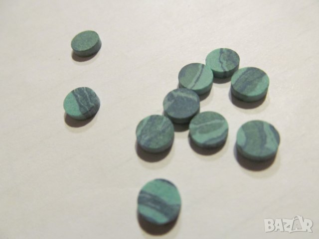 Guitar dots 6 mm от 100% Малахит, снимка 6 - Китари - 39722730