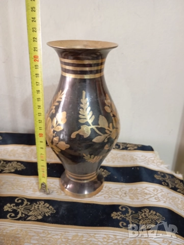 Месингова ваза, снимка 2 - Други ценни предмети - 52316755