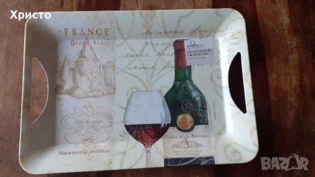 табла за сервиране, луксозна и масивна, 47,5х33 см, висококачествен меламин, маркова и дизайнерска, снимка 2 - Прибори за хранене, готвене и сервиране - 39664858