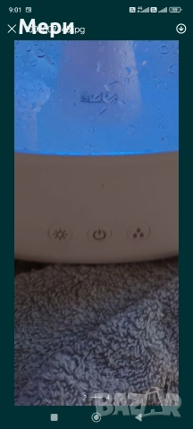 Овлажнител за въздух тип ГЪБА 450 мл, бял, снимка 6 - Други стоки за дома - 53659294