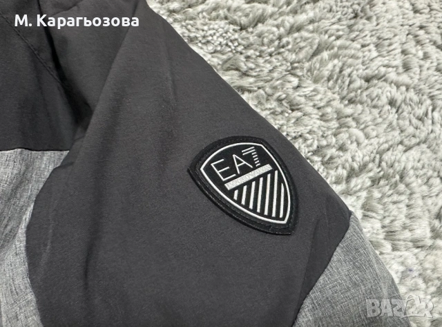 Пухено яке Emporio Armani EA7 Puffer Hooded Jacket, снимка 6 - Якета - 53514663