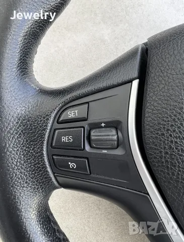 Продавам волан с airbag за BMW F30, с подгрев, снимка 4 - Части - 56168665