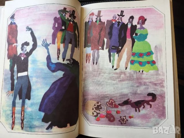 Приказки - от Ернст Т.А. Хофман, вкл. "Лешникотрошката" (балета на Чайковски), превод от немски, снимка 5 - Детски книжки - 50234864