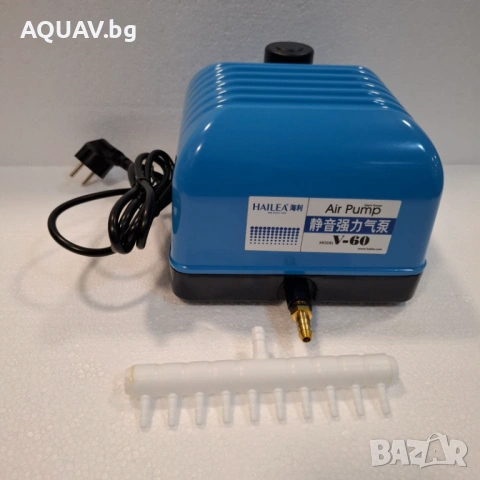 Компресор за въздух HAILEA за аквариуми или езеро, снимка 2 - Оборудване за аквариуми - 53203513