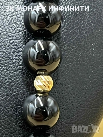 Златен Ланец с Топчета , снимка 7 - Гривни - 53079711